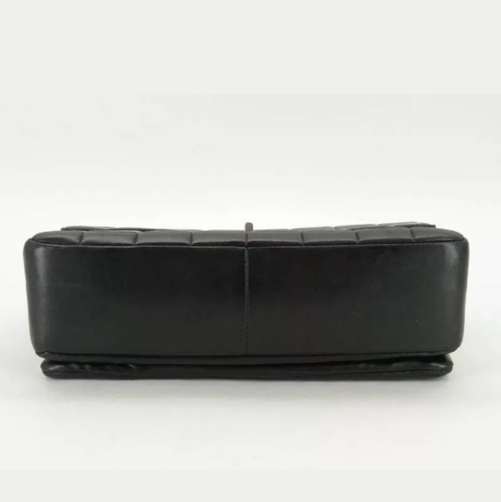CHANEL Chocolate Bar Black Lambskin Crossbody  Bag - Picture 3 of 10